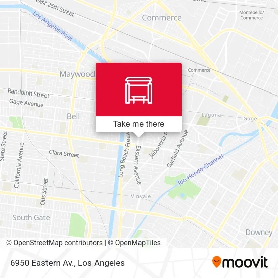6950 Eastern Av. map