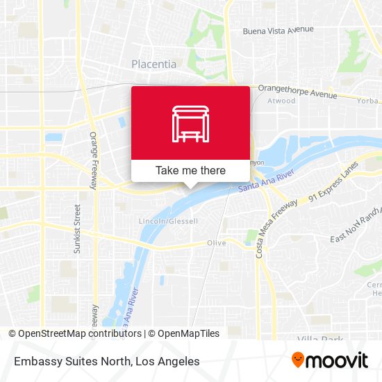 Embassy Suites North map