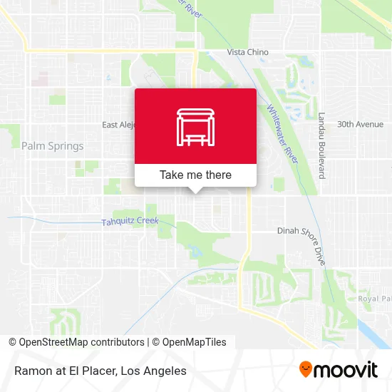 Ramon at El Placer map