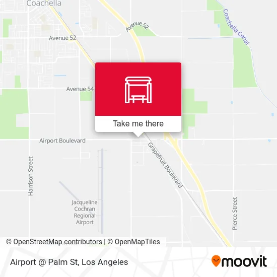 Airport @ Palm St map