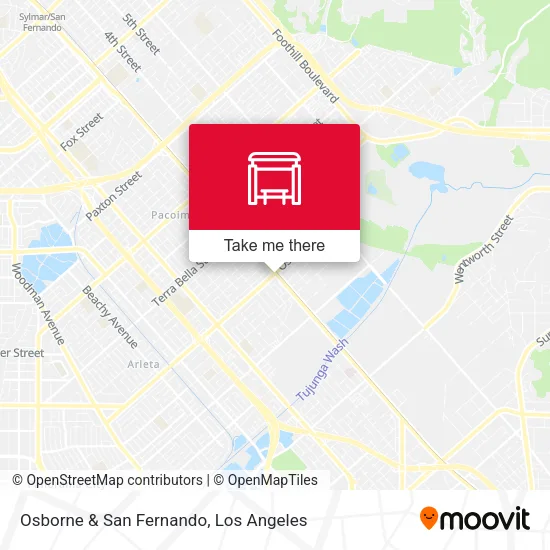 Osborne & San Fernando map