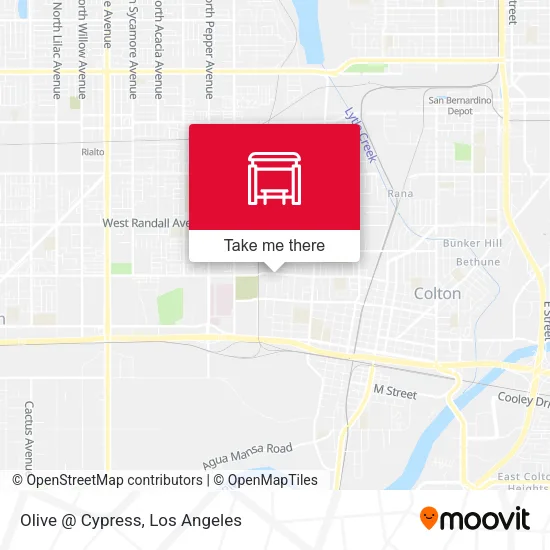 Olive @ Cypress map