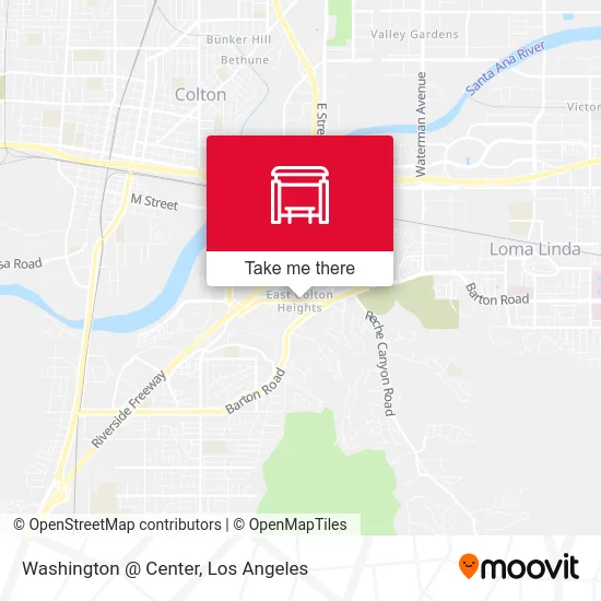 Washington @ Center map