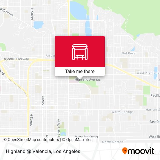 Highland @ Valencia map