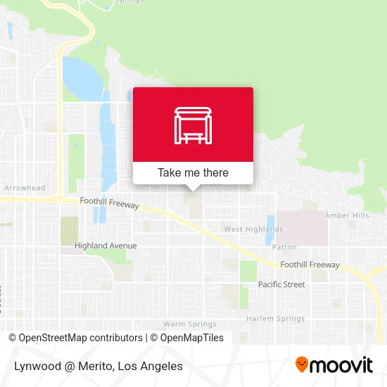 Lynwood @ Merito map