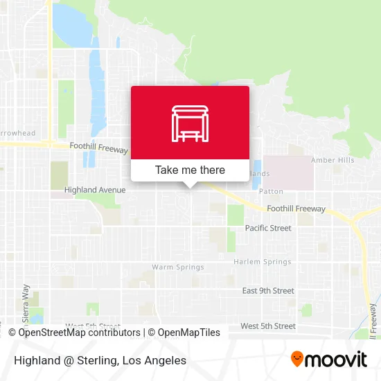 Highland @ Sterling map