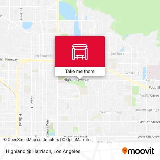Mapa de Highland @ Harrison