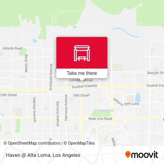 Haven @ Alta Loma map