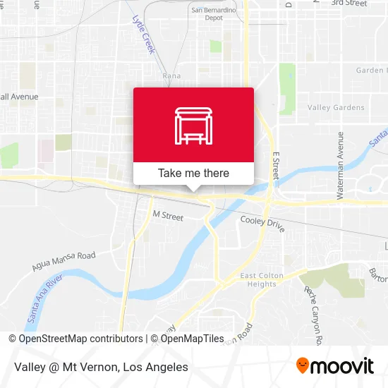 Valley @ Mt Vernon map