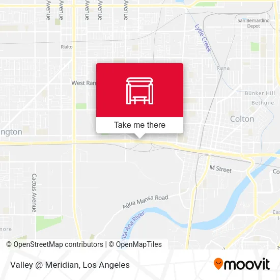 Valley @ Meridian map
