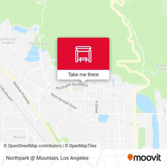 Northpark @ Mountain map