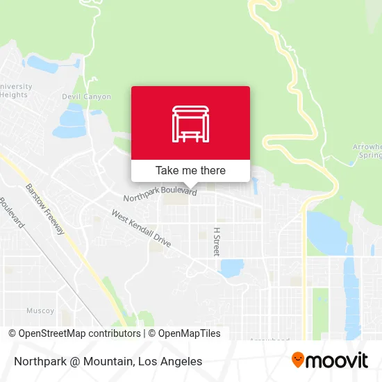 Northpark @ Mountain map