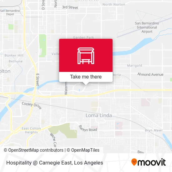 Hospitality @ Carnegie East map
