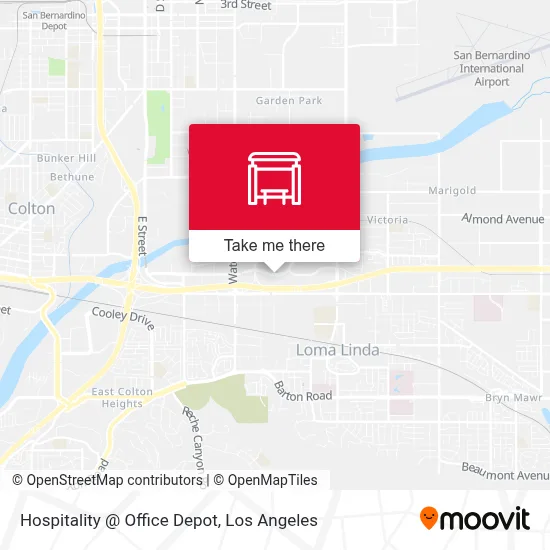 Hospitality @ Office Depot map