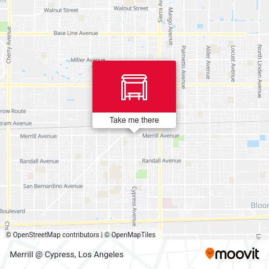 Merrill @ Cypress map