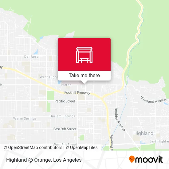 Highland @ Orange map