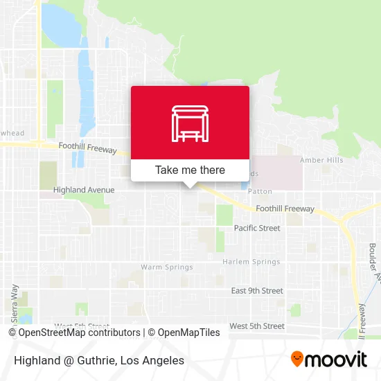 Highland @ Guthrie map