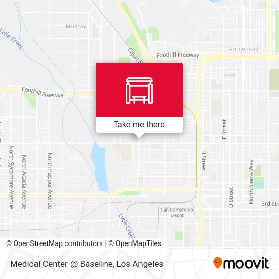 Medical Center @ Baseline map