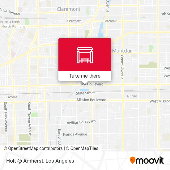 Holt @ Amherst map