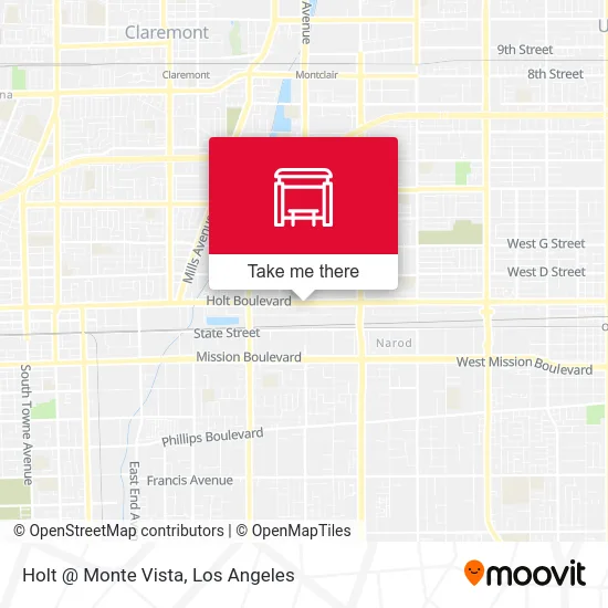 Holt @ Monte Vista map