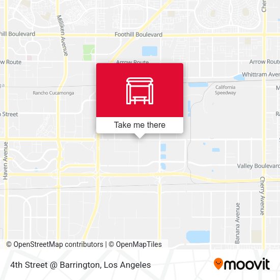 4th Street @ Barrington map
