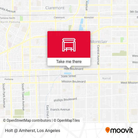 Holt @ Amherst map