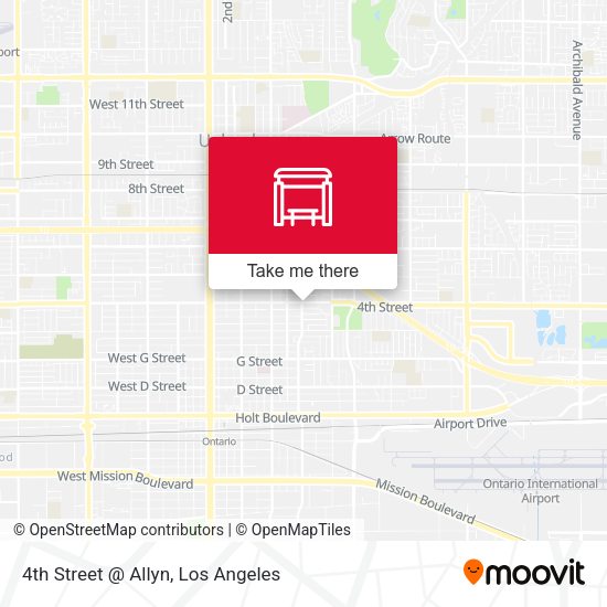 4th Street @ Allyn map