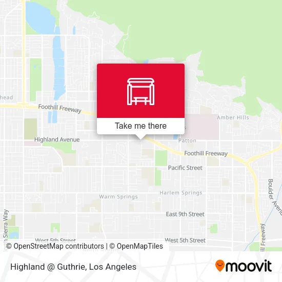 Highland @ Guthrie map