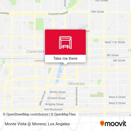 Monte Vista @ Moreno map