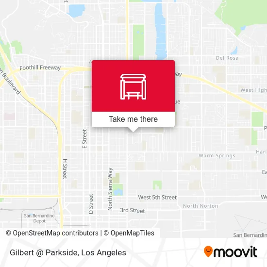Gilbert @ Parkside map