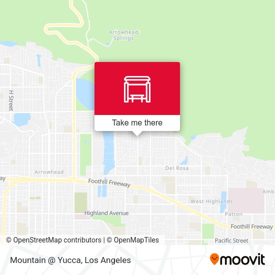 Mountain @ Yucca map