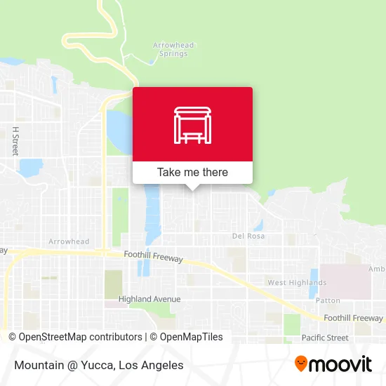 Mountain @ Yucca map