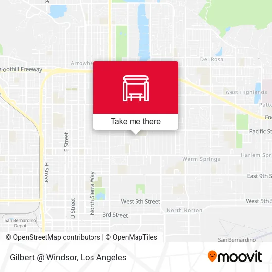 Mapa de Gilbert @ Windsor