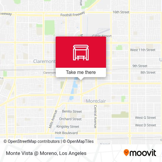 Monte Vista @ Moreno map