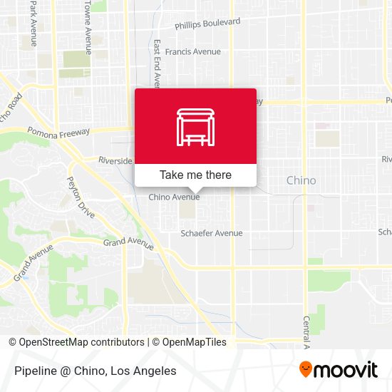 Pipeline @ Chino map