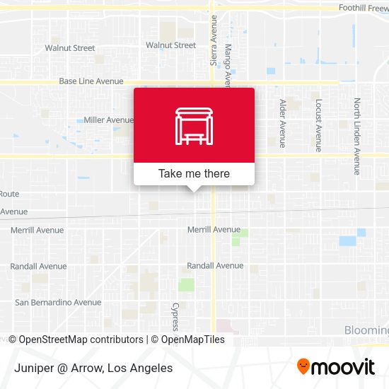 Juniper @ Arrow map
