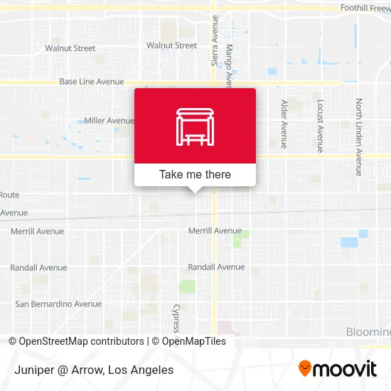 Juniper @ Arrow map