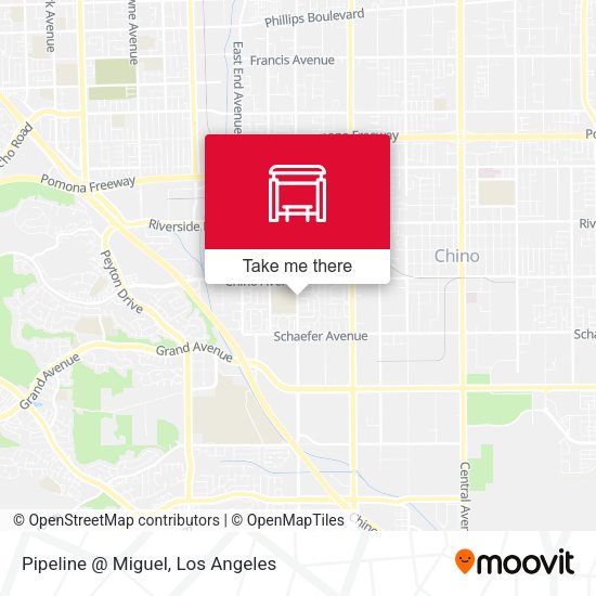 Pipeline @ Miguel map