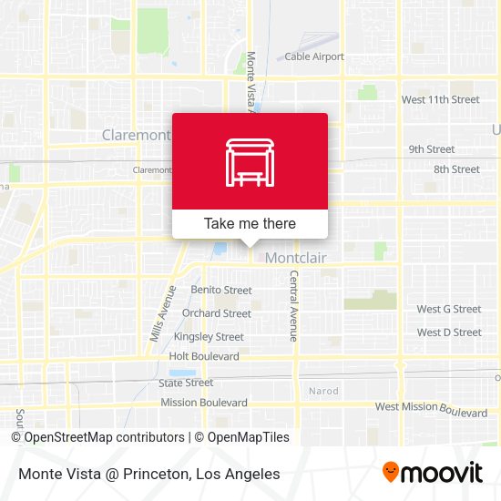 Monte Vista @ Princeton map
