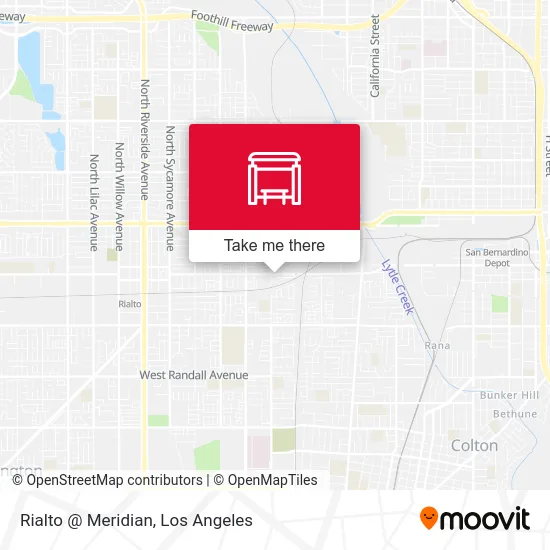 Rialto @ Meridian map