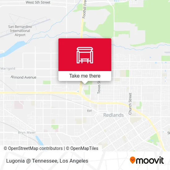 Lugonia @ Tennessee map