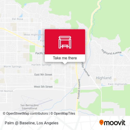 Palm @ Baseline map