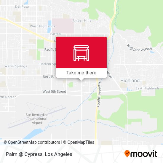Palm @ Cypress map
