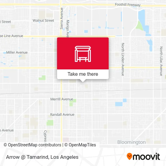 Arrow @ Tamarind map