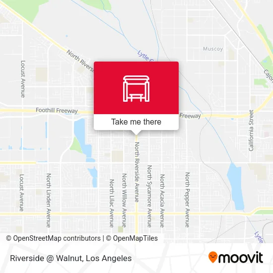 Riverside @ Walnut map