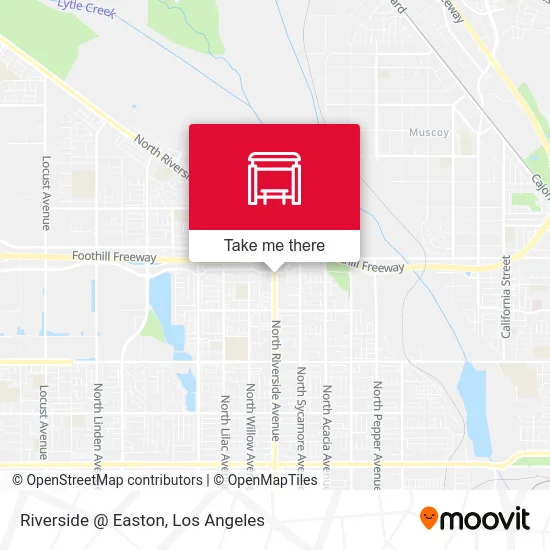 Riverside @ Easton map