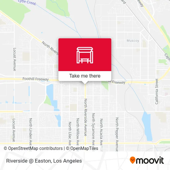 Riverside @ Easton map