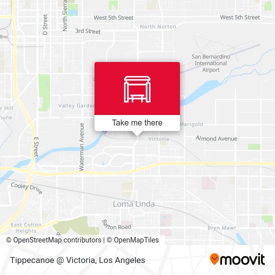 Tippecanoe @ Victoria map