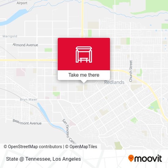 State @ Tennessee map