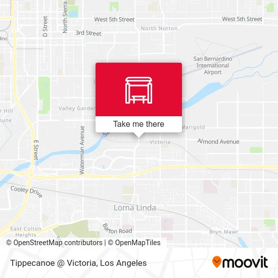 Tippecanoe @ Victoria map